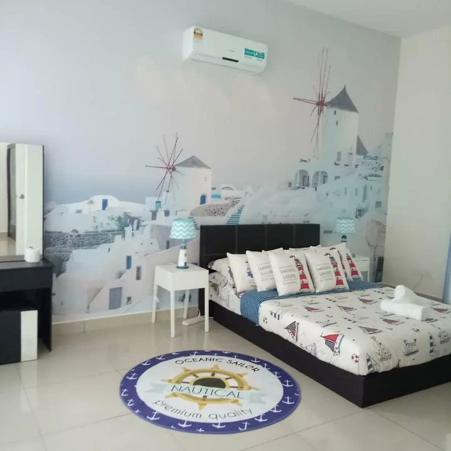 Cozy Homestay Desaru Vacation Bungalow - 10 Pax Johor Bahru Feriehus